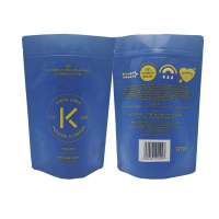 Customized printed compostable plastic food pouch packaging for food